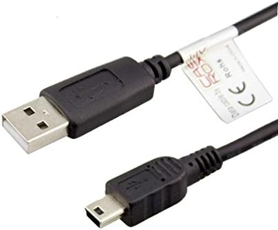 CASEROXX USB Кабел, Кабел За Податоци За Navigon 92 Плус, USB Кабел Како Кабел За Полнење или За Пренос На Податоци Во Црно