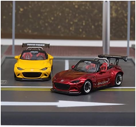 Возила на модел на скала Apliqe за ограничен модел на автомобили Mazda MX5 Rocket Roadster Roadster SW 1:64 Симулација легура модел на автомобил