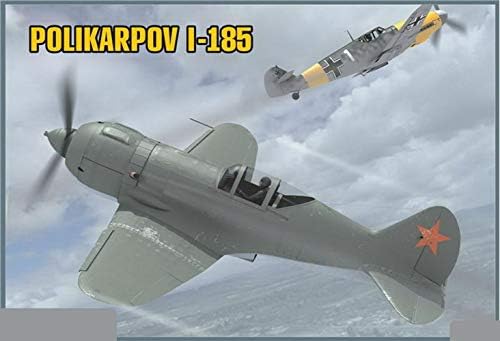 Уметнички модел Пластичен модел за зграда на авион Авион Порикарпов I-185 Советски борец 1/72 7206