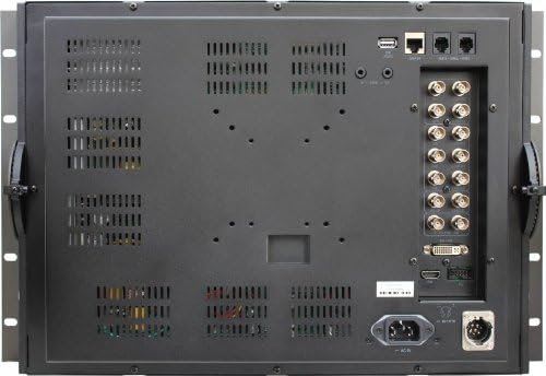 Cooltouch Монитори RX-1701HDL : Rackmounted ДВОЈНА Врска 3G Широк Екран 17 Инчен Аудио И Видео Монитор СО SD/HD-SDI, Де-Вградени Аудио