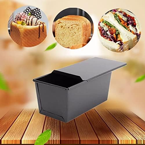 CVLXS Тост Леб Кутија Правоаголна Леб Покритие, Тост Торта Леб Леб Кутија Кујна Торта Кутија
