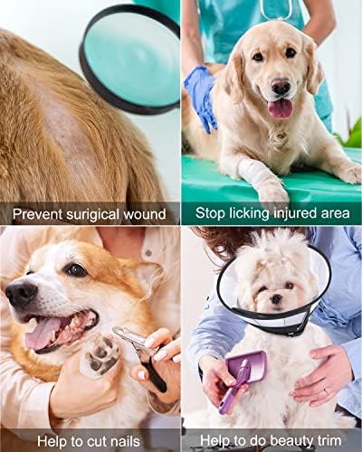Кучешки Конус За Кучиња По Операцијата, Конус За Обновување На Меко Куче, Конуси За Кучиња Што Дишат За Големи И Средни Мали Кучиња,