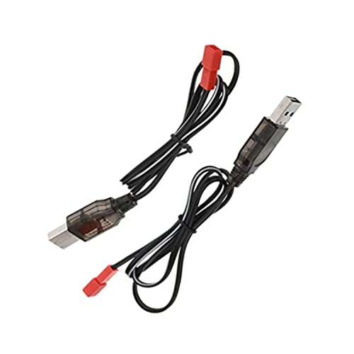 HEYAARBEIT JST-2P USB Кабел За Полнење ЗА RC Автомобил 4.8 V 250mA Ni-MH Ni-CD Батерија 1Pcs