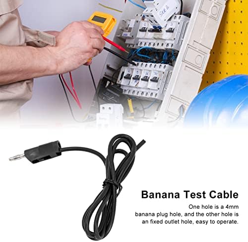 4мм Банана тест олово машко до машки 32А 1000V жица за тестирање за батерија на електричен проект автомобил