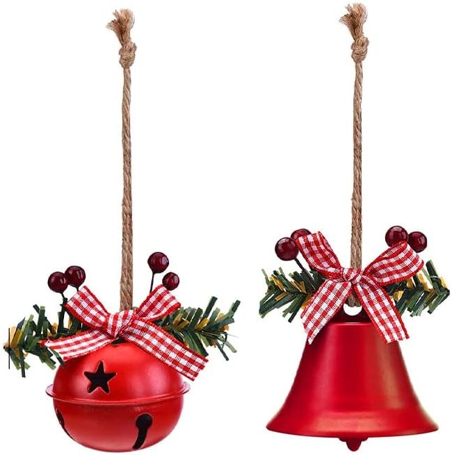 Новим Божиќ ingингл sвончиња приврзоци што висат украси за елка