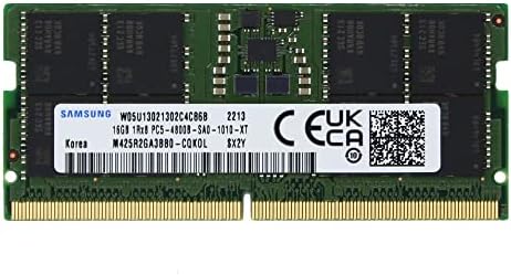 SAM оригинал 8 GB DDR5 4800MHz PC5-38400 SODIMM 1RX16 CL40 1.1V лаптоп лаптоп меморија модул надградба на RAM M425R1GB4BB0-CQK AdAmanta
