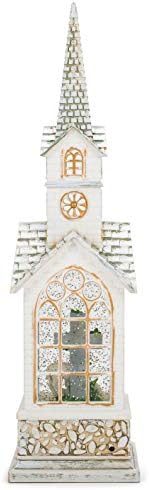 ЗА АЛАБАСТЕР Бело црква Велигденско јагне 15,25 x 4,5 акрилна декоративна таблета за вода фенер