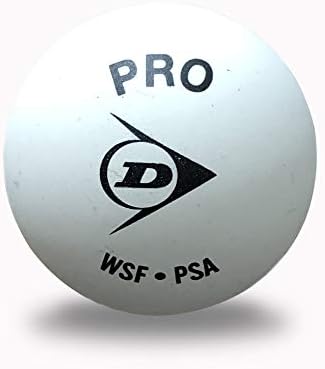 Dunlop Pro Glass Court Squash Ball, кутија со 12 топка