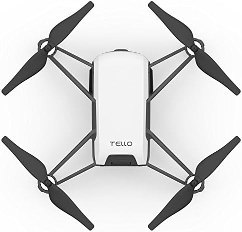 Напојувано од DJI Tello Quadcopter Drone со HD камера и VR технологија Стартер пакет со слушалки за носење и VR очила