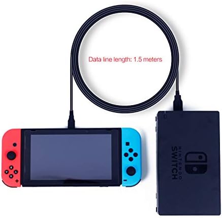 Кабел за полнач на Nintendo Switch и адаптер за наизменична струја на Nintendo
