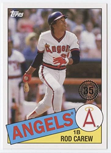 2020 Топс 1985 35-годишнина 85-23 Род Карв Калифорнија Ангели МЛБ Бејзбол Трговска картичка