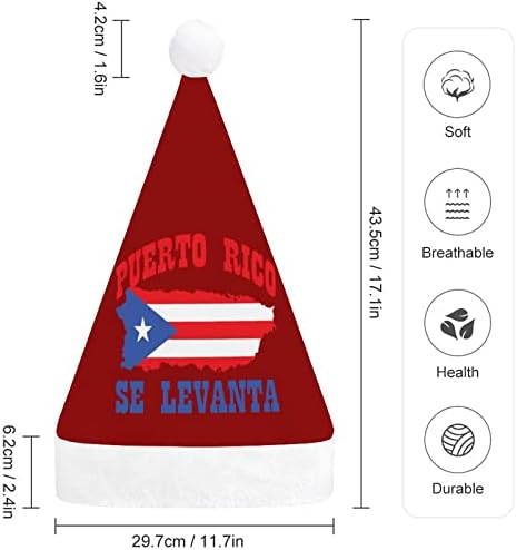 Порторико Се Леванта Божиќни Капи Рефус Возрасни Капи Божиќна Капа За Празници Божиќни Забави