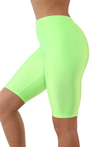 Loxdonz женски велосипедисти шорцеви се протегаат обични танцувачки теретани за активна спортска јога велосипедски шорцеви