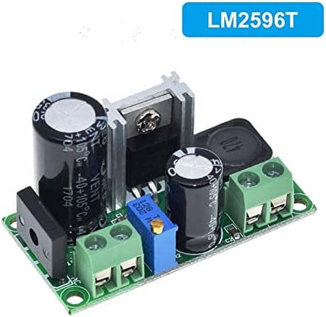 Hiigh 1pcs LM2596T LM2596HVT DC-DC прилагодлив чекор-надолу 3A модул за напојување DC 5V-50V 3A Голема струја голема моќност