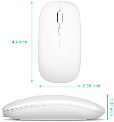 2.4 GHz &засилувач; Bluetooth Глушец, Безжичен Глушец На Полнење За Samsung Galaxy Tab S7 Bluetooth Безжичен Глушец за Лаптоп / КОМПЈУТЕР