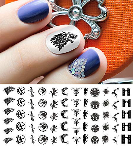 Careflection Game of Thrones Nail Art Decals - Квалитет на салон!