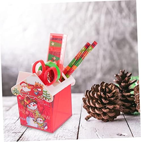 Тофику 2 поставува божиќни држачи за пенкало Дедо Мраз Јуле подароци Подароци за канцелариски подароци училишта награда за награди за награди