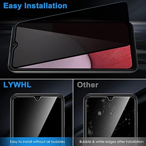 LYWHL [2 Пакет За Samsung Galaxy A14 5G Заштитник На Екранот За Приватност, Анти Шпион Калено Стакло 9H Цврстина Заштитна Фолија За Галакси А14