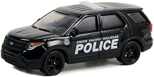 2015 Полицијата Пресретнувач Алатка Црна Унија Пацифик Железничката Полиција Хоби Ексклузивна Серија 1/64 Diecast Модел Автомобил