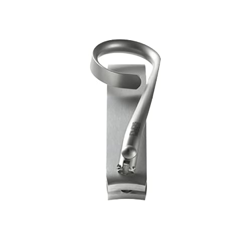 Рубис Мартензитни Челични Машинки за Нокти Со Извртена Рачка, 1L100, Произведени Во Швајцарија, Сребро