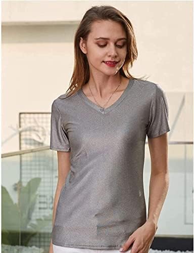 Дарзис облека за бремени жени маица анти-зрачење влакна Д39; Костума за заштита од сребро и зрачење за женски емф заштитни облеки