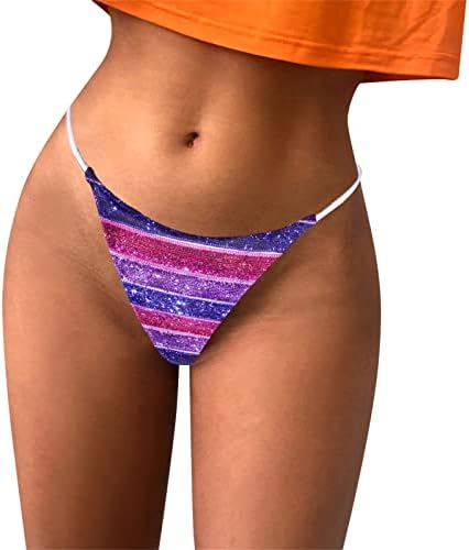 Миашуи пижама дното за жени половината високо лето лето за отпорност дами секси транспарентни пакувања за гаќички од свила бикини