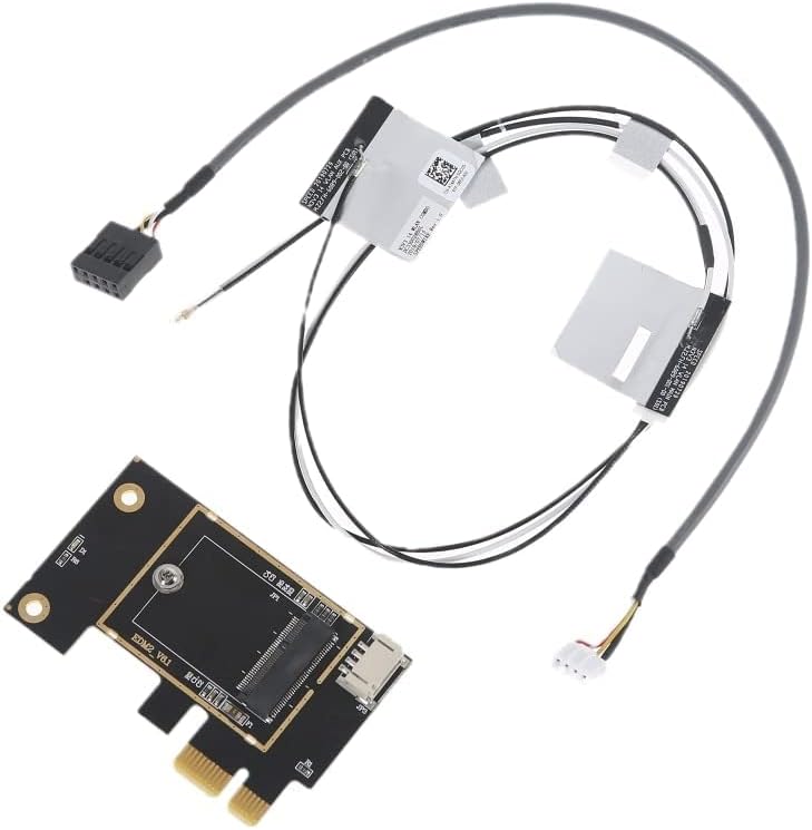 M.2 NGFF безжична картичка до PCI-E 1x адаптер M.2 Bluetooth-компатибилна мрежна картичка до WiFi WLAN Desktop за 8260