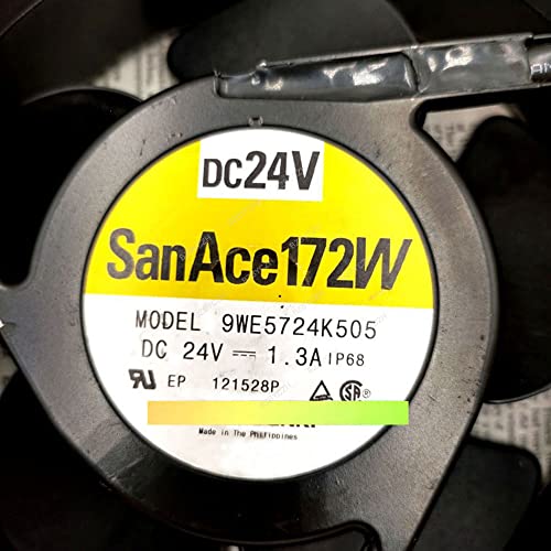 BZBYCZH компатибилен за Sanace172W 9WE5724K505 24V 1.3a 17cm 17251 вентилатор за ладење