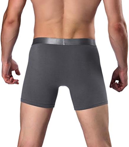 Менс долна облека боксери со повеќе функции долги брифинзи кои трчаат боксер спорт носат модни машки машки боксери за мажи