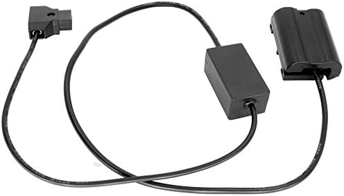 D-Tap до Dummy Battery 30 ”адаптер кабел за да ги замените батериите EN-EL15 компатибилни со Nikon Z5, Z7, Z6, D500, D600, D610, D7000,