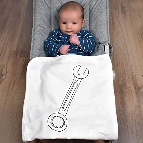 Azeeda 'Комбинирано клуч за памучно бебе ќебе/шал