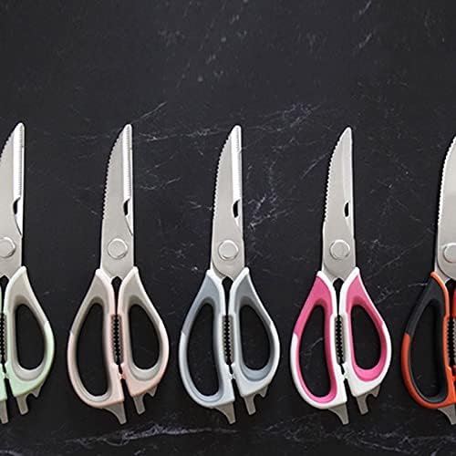 Amayyacfjd кујнски ножици за ножици, одвојување, висока цврстина, издржлива и остра, издржлива и не е лесна за кршење, големина: