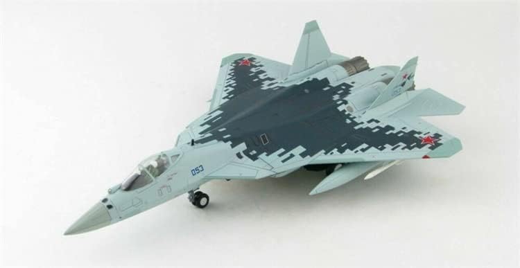 Hobby Master SU-57 Felon Stealth Fighter Bort 053 Руски воздухопловни сили март 2019 година 1/72 Diecast Aircraft претходно изграден модел