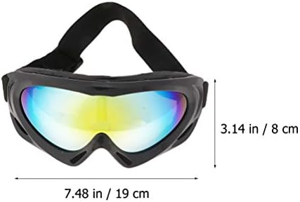 Абаодам 2 парчиња Спортски Очила На Отворено Преносни Очила За Скијање Очила За Планинарење-
