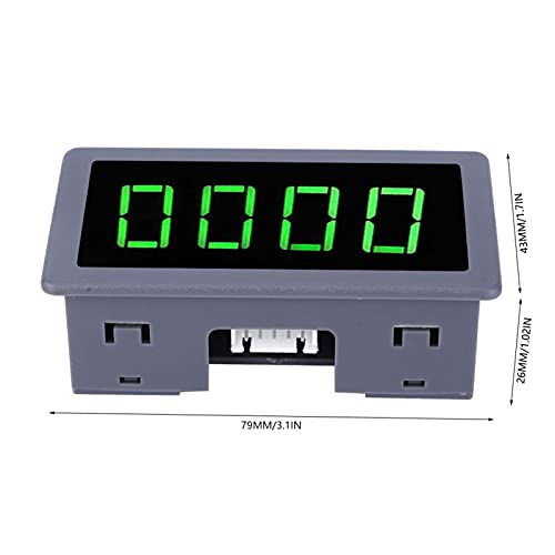 Моторен тахометар, DC 8 ДО 24V 40mA 10 ДО 9999RPM 4 Дигитален LED ТАХОМЕТАР ВРТЕЖИ Во МИНУТА Брзина Метар Сала Близина Прекинувач Сензор