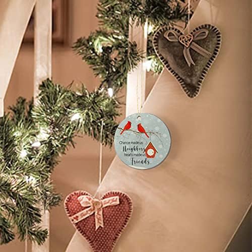 Ксиагеана кардинални Божиќни украси 2022-подарок за шансите за украси на вашите соседи нè натераа соседите да одржуваат одмор на одмор