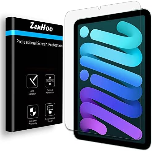 за iPad mini 6 анти -сино светло затегнување на стаклото со стакло, заштита на очите, Зенху