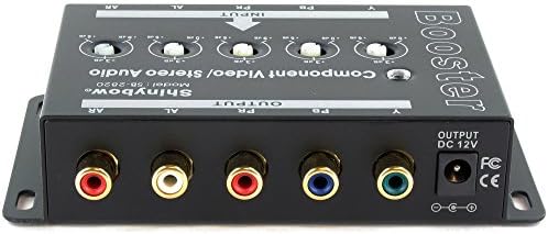 Сјајна компонента 5-RCA видео + стерео аналогни засилувач на аудио засилувач SB-2820