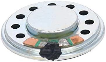 Bettomshin DIY магнетски звучник 0,5W 8 Ohm 26мм дијаметар за замена на звукот за замена на звучникот 1 парчиња