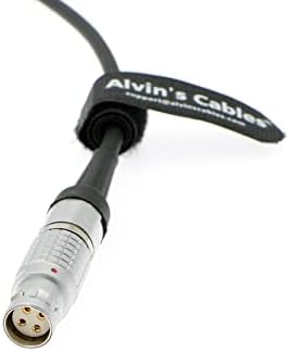 Кабли на Алвин Црвен V-Raptor XL Power Cable D-Tap до Straight 2b 4 пински женски кабел за напојување 45cm | 18inches