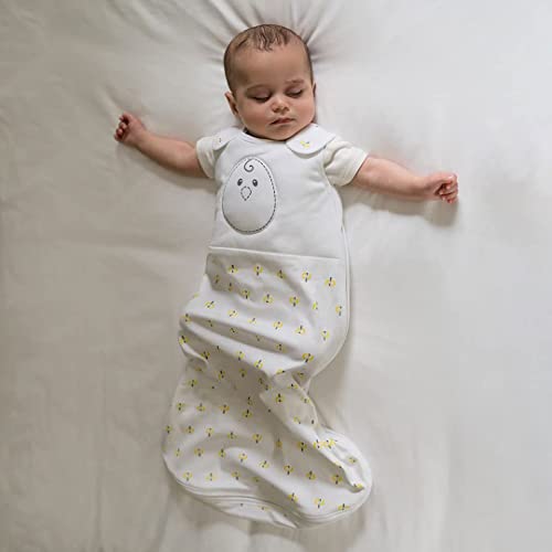 Вгнезден грав Зен вреќа 2 пакет - нежно пондерирани вреќи за спиење | Бебе: 6-15 месеци | Памук | Помогнете на транзицијата на новороденчиња/новороденчиња