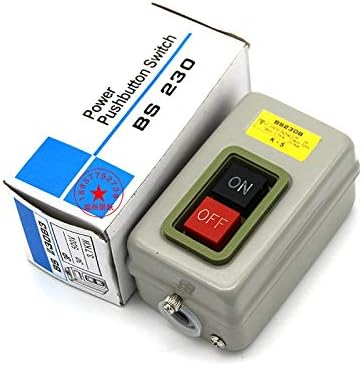 BS230B PUSH копче за прекинувач за копче за трифазен прекинувач за прекинувач за напојување 380 V