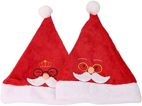 Божиќна Капа Дедо Мраз Капа Божиќна Празнична Капа За Возрасни Кадифени Удобни Божиќни Капи Екстра Задебелени Класични За Божиќ Нова Година