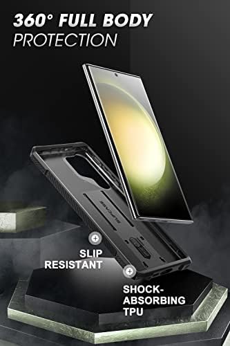 КУТИЈА За Бубачки Од ЕДНОРОГ За Samsung Galaxy S23 Ultra 5G / S22 Ultra 5G, Со Вграден Kickstand Тенок Цврст Заштитен Случај Отпорен