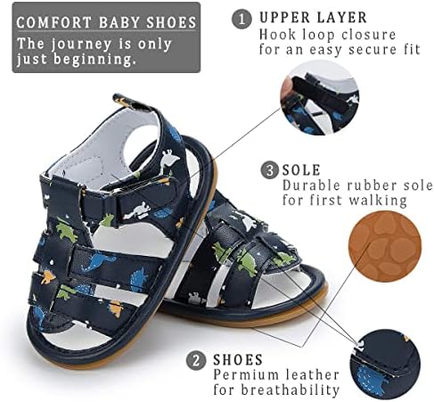 Babelvit новороденче девојчиња момчиња меки летни сандали обични фустани чевли против гума гума од гума на отворено дете дете први чевли за пешачење