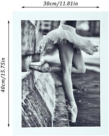 Модерно платно печатено слика wallидна уметност сиво бело балет девојче сликање модерен wallиден декор за домашна дневна соба