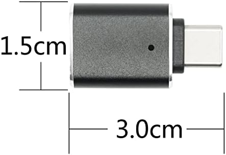 USB C до USB 3.0 адаптер, USB-тип-Ц машки до USB женски адаптер со OTG конвертор, за читач на картички, глувче, тастатура и повеќе