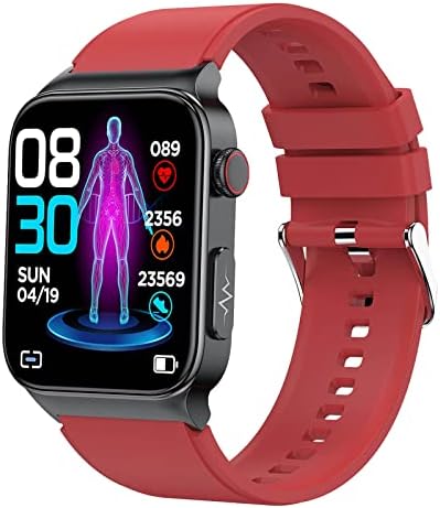 Моресек Фитнес Паметен Часовник, Bluetooth 5.1 Разговор, 1.83 Инчен Температура На Цел Екран На Допир, Следење На Гликоза Во Крвта Ip68 Отпорност
