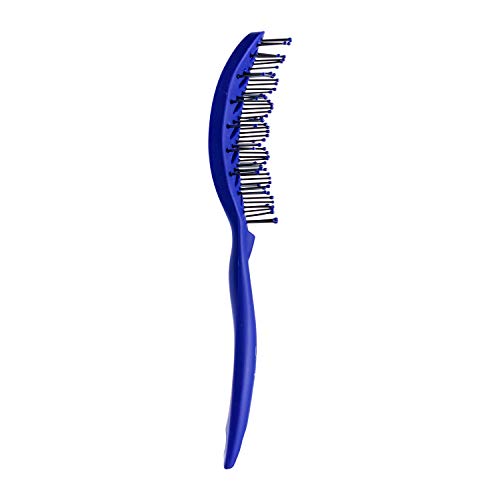 Nyони Б. Професионална овална вентилаторна четка за коса за побрз стил и сушење, влажно или суво
