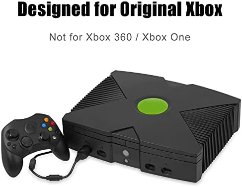 Замена на контролорот Yioone за контролорот Xbox S-Type/Original Xbox контролер, класичен контролер компатибилен со оригиналната Xbox конзола